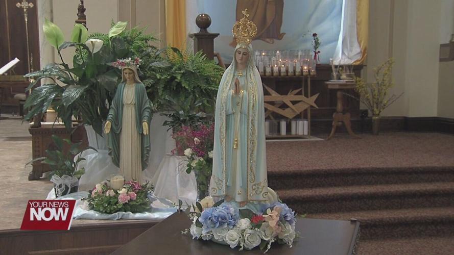 Marian pilgrimage makes stops to Catholic churches in the area