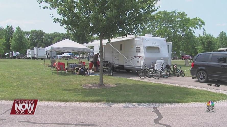 Camping at Ottawa Metro Park for the 4th of July