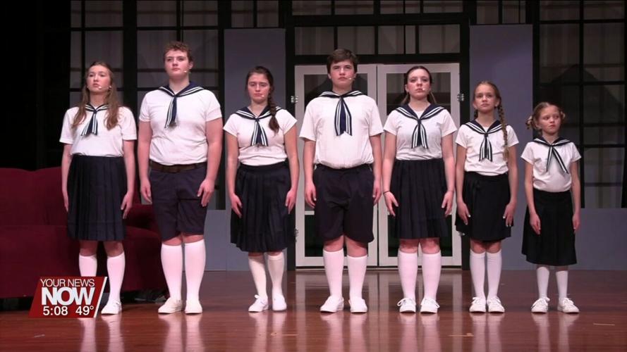 Waynesfield-Goshen students performing "The Sound of Music" this weekend