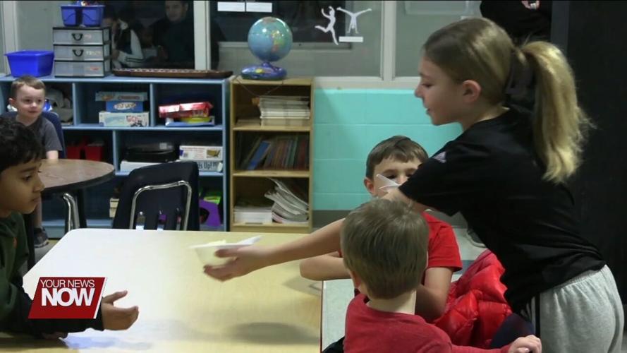 Kids learn basketball basics at Lima YMCA's Shoot n Scoop