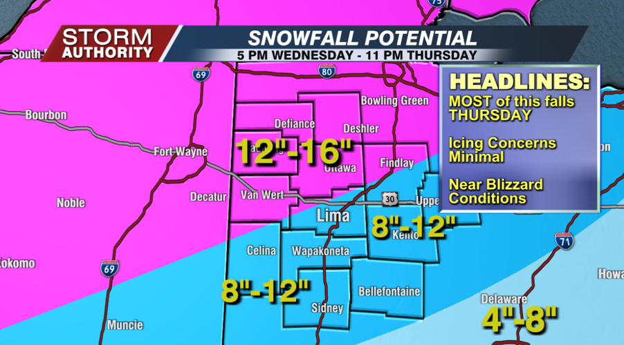 Snowfall Potential