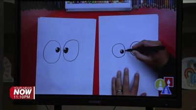 Kids get creative at Wapakoneta Library’s “Sketches and Snacks” event