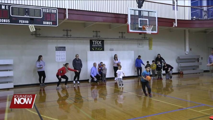 Kids learn basketball basics at Lima YMCA's Shoot n Scoop