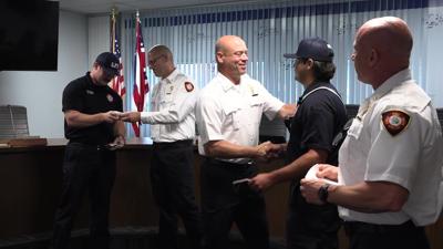 Lima Firefighters honored after first year of service