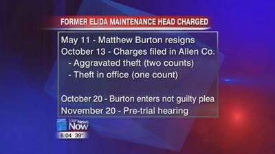 Former Elida head of maintenance charged with aggravated theft