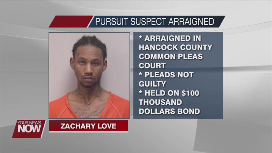 Two of the three suspects involved in the pursuit that killed Officer Francis arraigned in Hancock Co. Court