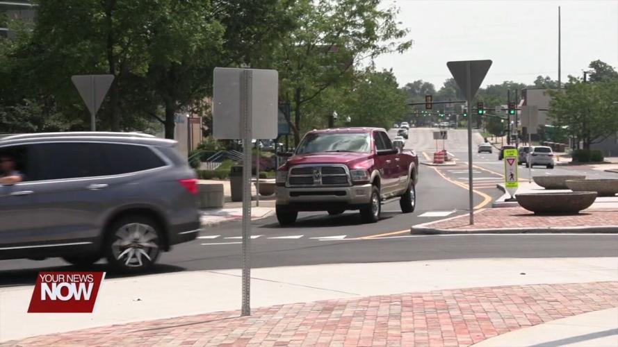 More downtown parking being added now that roundabout in Lima's town square is open