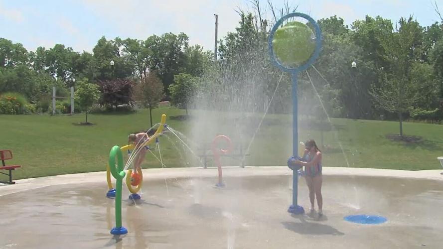 Summer Solstice fun at the St. Marys Splash Pad