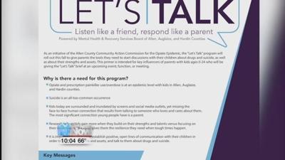 "Let's Talk" is key in the fight against suicide and drug abuse