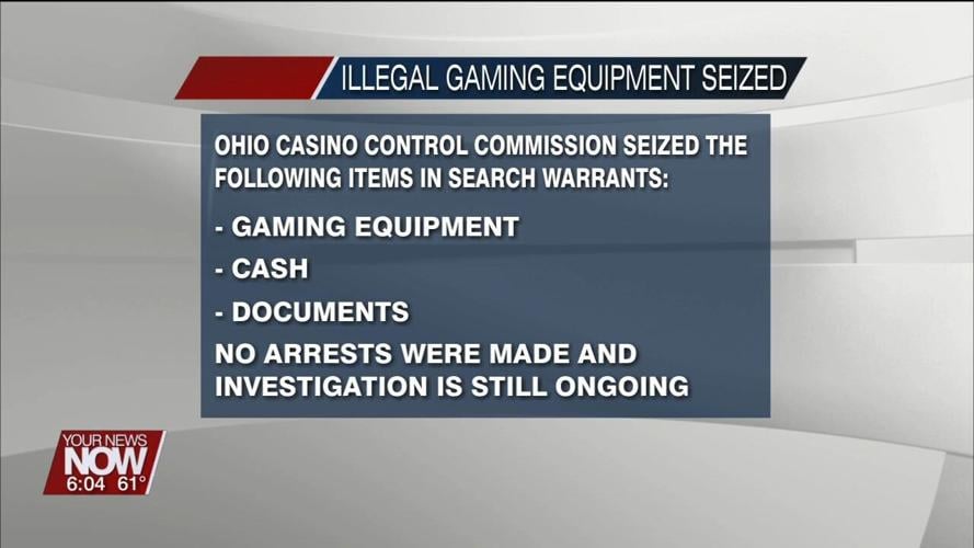 Ohio Casino Control Commission Seizes Illegal Gambling Machines in Wapakoneta and St. Marys