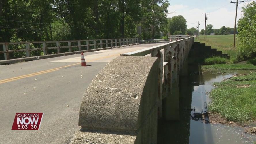 A bridge built in 1948 in western Allen County will be reconstructed this summer