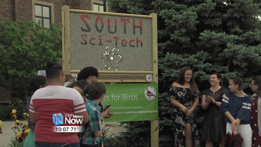 Students dedicate garden project to the late William A. Fowler 2.jpg