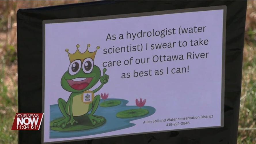 Allen Soil and Water Conservation District celebrate "Stormwater Awareness Week" with a run