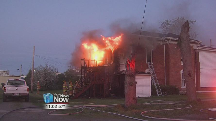 Sunday night fire destroys an apartment in Delphos