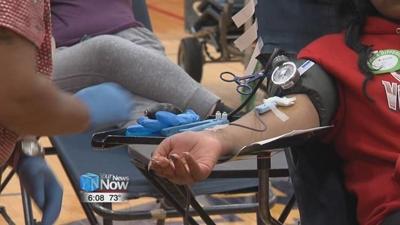 Perry High School hosts blood drive