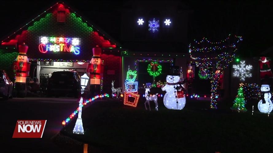 Christmas displays light up for annual Shawnee Luminary