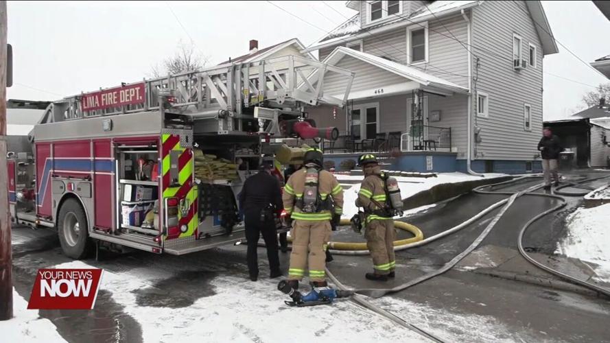 Lima Fire Department tackle cold temperatures