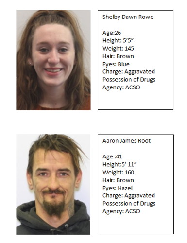 Most Wanted for April 4 2023 - Shelby Rowe and Aaron Root