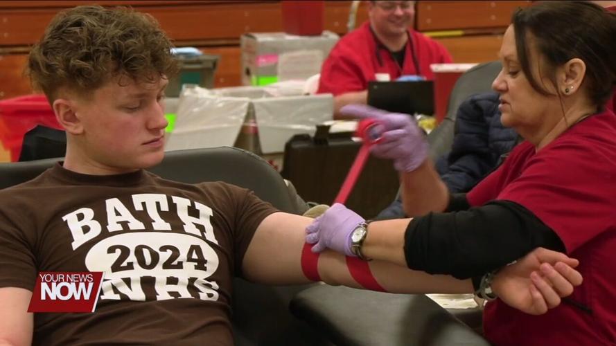 Bath High School students hold blood drive in honor of Mariah Ross