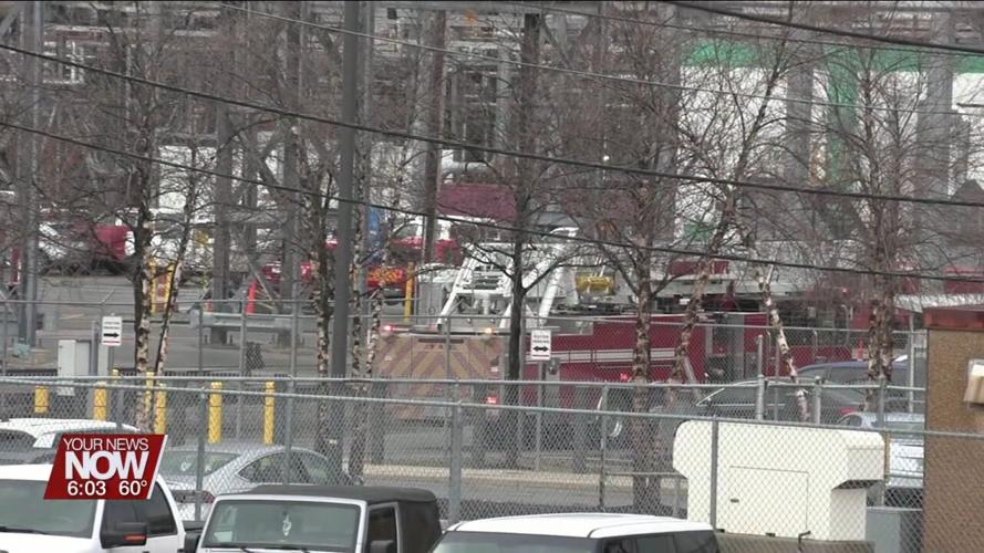 Shawnee Township Fire Department called out to assist with a fire Tuesday morning at Cenovus