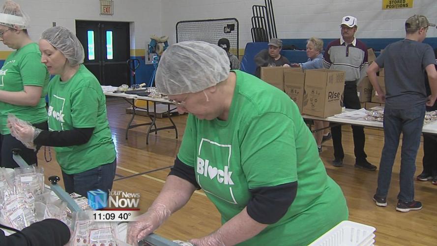 Delphos community helps feed hungry people across the world