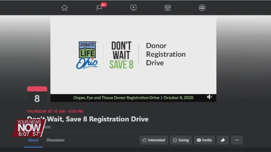 Online organ donation event to be put on by Donate Life Ohio