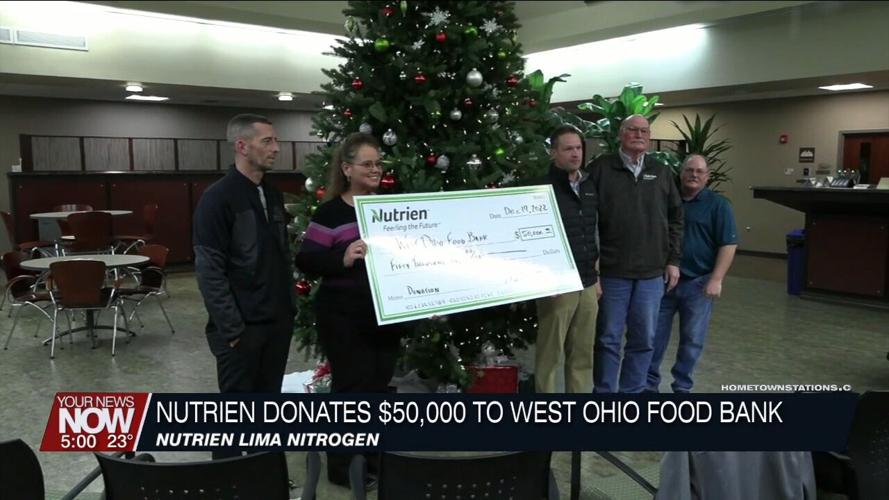 West Ohio Food Bank receives a $50,000 donation from Nutrien