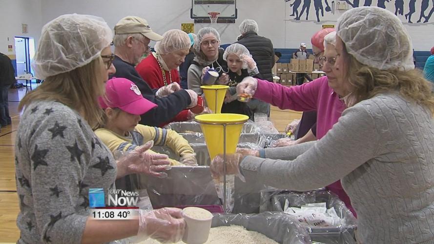 Delphos community helps feed hungry people across the world