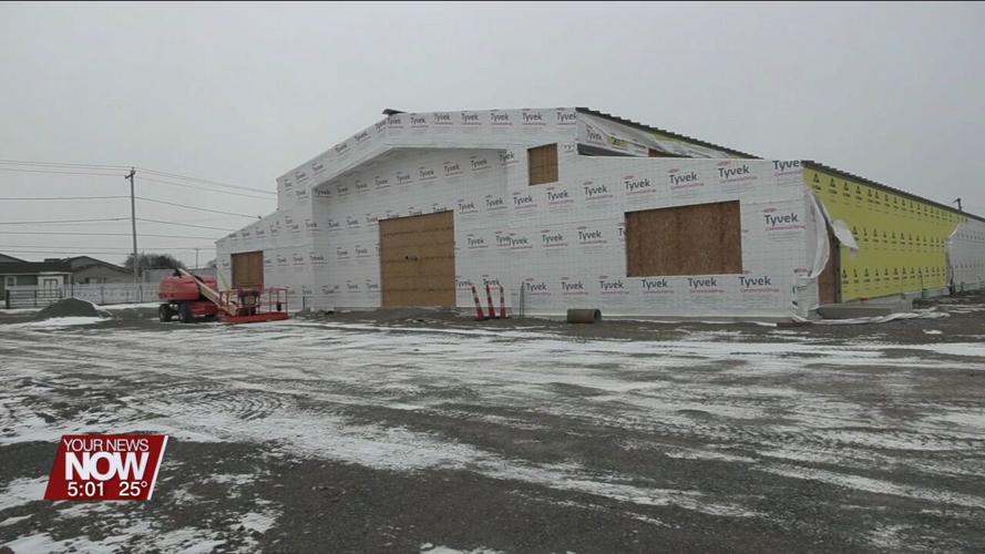 Construction of the Event Center at the Putnam County Fairgrounds is on track