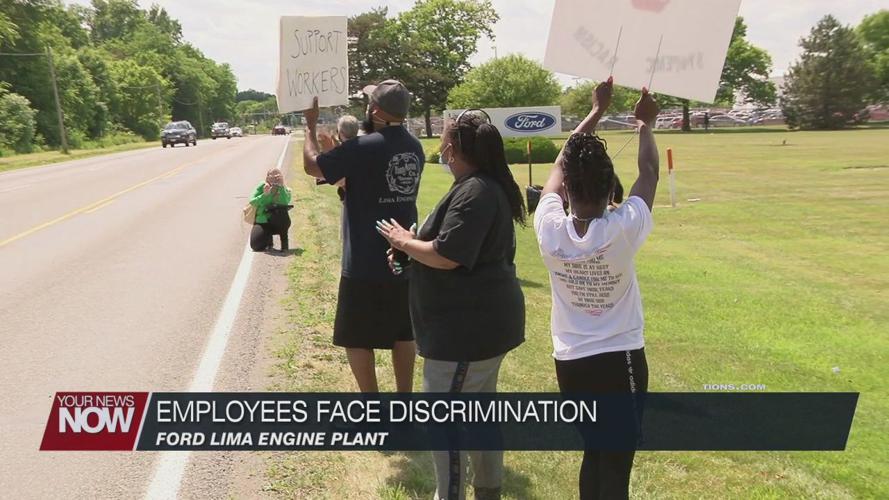 Ford employees say racial discrimination exists, protest for cultural change throughout the Plant