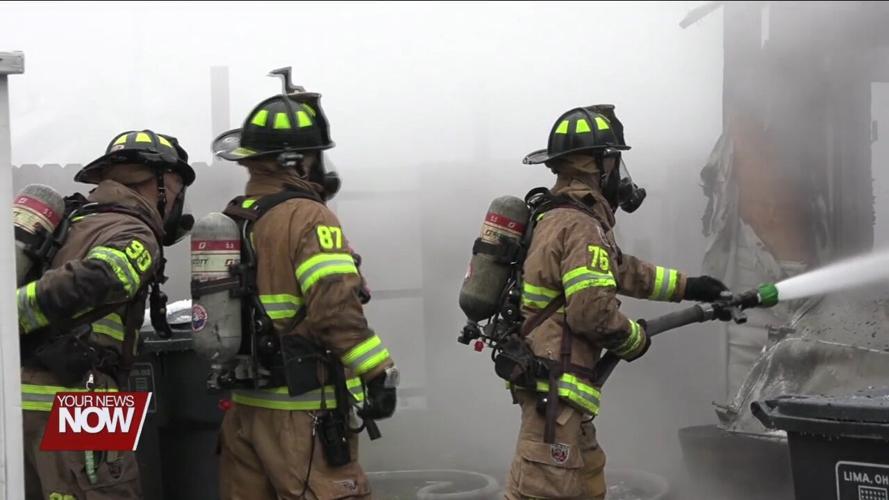 Lima Fire Department tackle cold temperatures