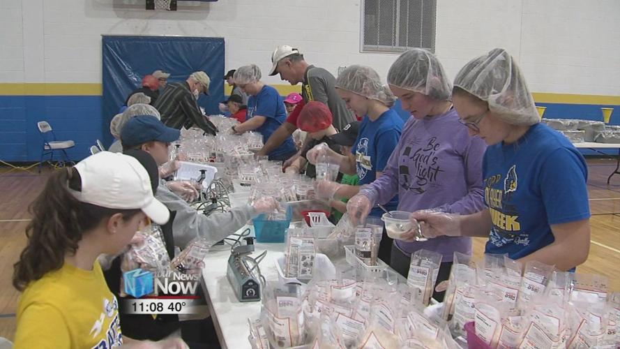 Delphos community helps feed hungry people across the world
