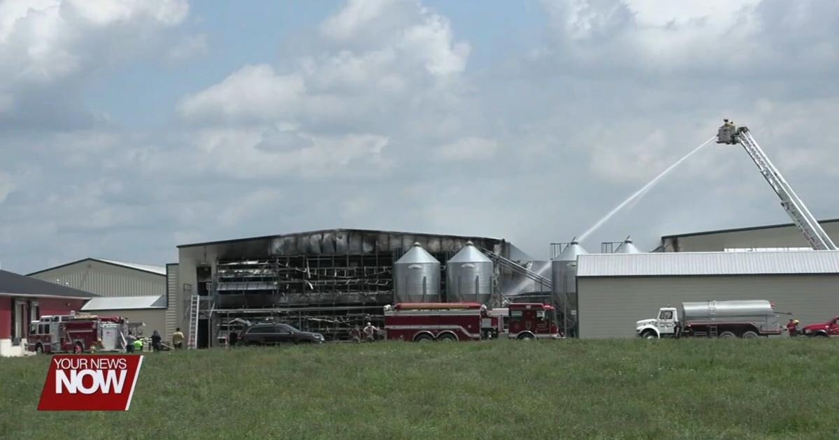 Multiple departments battle fire at chicken farm | News ...