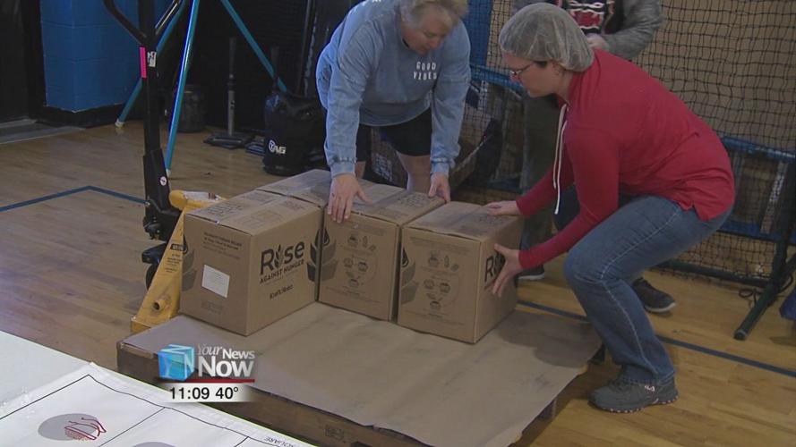 Delphos community helps feed hungry people across the world
