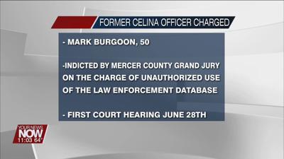 Former Celina officer indicted on a felony charge in Mercer County