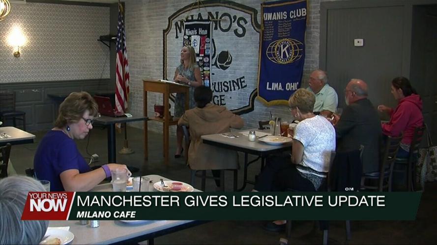 Rep. Manchester updates Lima Kiwanis Club about what she's been working on in Columbus