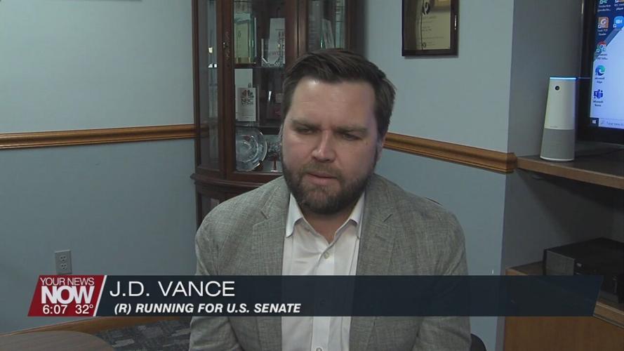 The campaign trail continues for J.D. Vance running for the U.S. Senate seat being vacated by Rob Portman