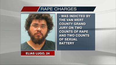 Delphos man facing rape and sexual battery charges in Van Wert County