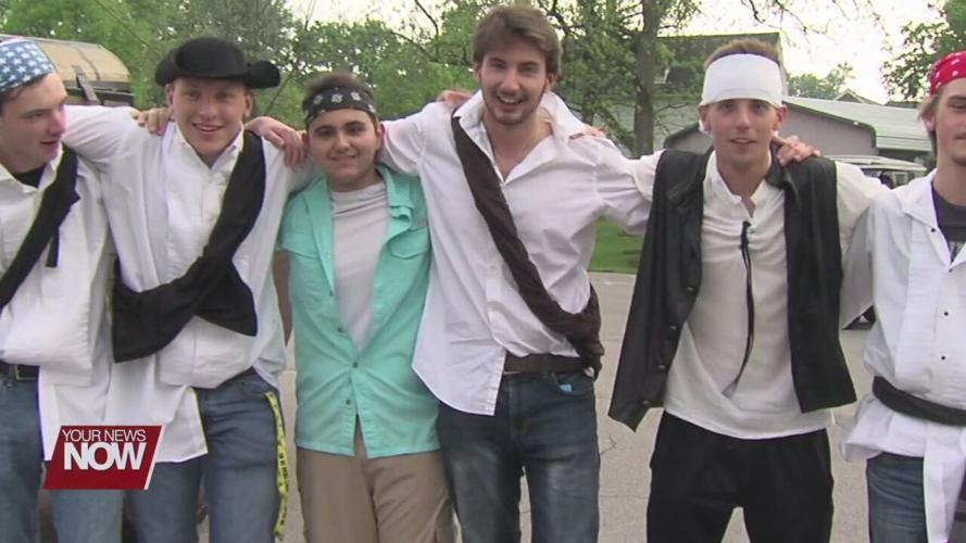 Bluffton High School seniors end their year with fun traditions