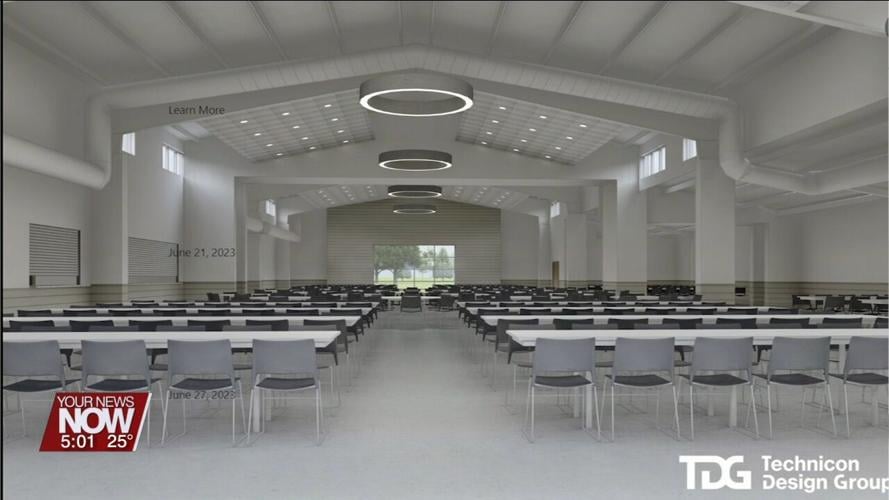 Construction of the Event Center at the Putnam County Fairgrounds is on track