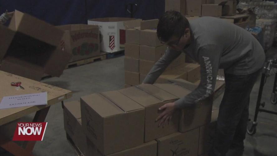 Local students help out at West Ohio Food Bank