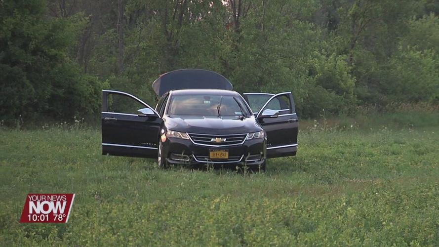 One in custody and another possible suspect search following car chase