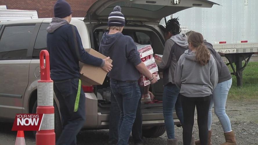 Local students help out at West Ohio Food Bank
