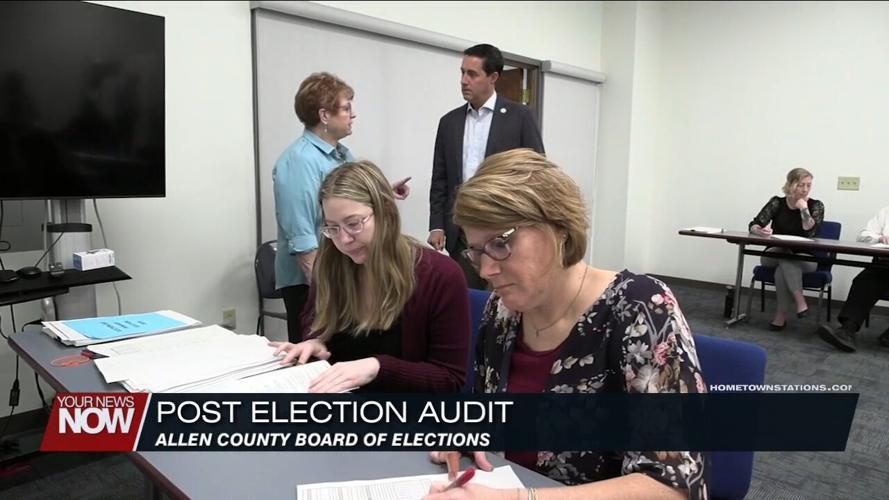 Secretary of State LaRose visits Allen County Board of Elections for post-election audit