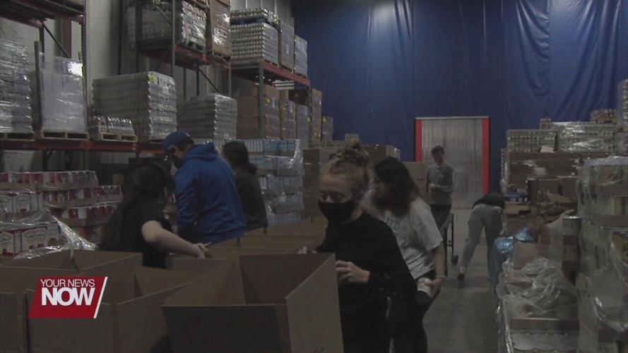 Local students help out at West Ohio Food Bank