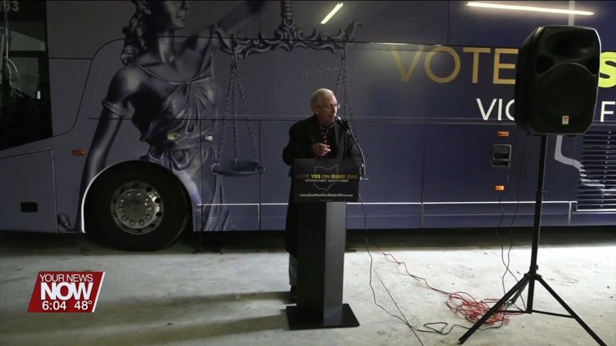 Issue 1 Campaign Bus Tour makes stop at Allen County Republican Party Victory Center