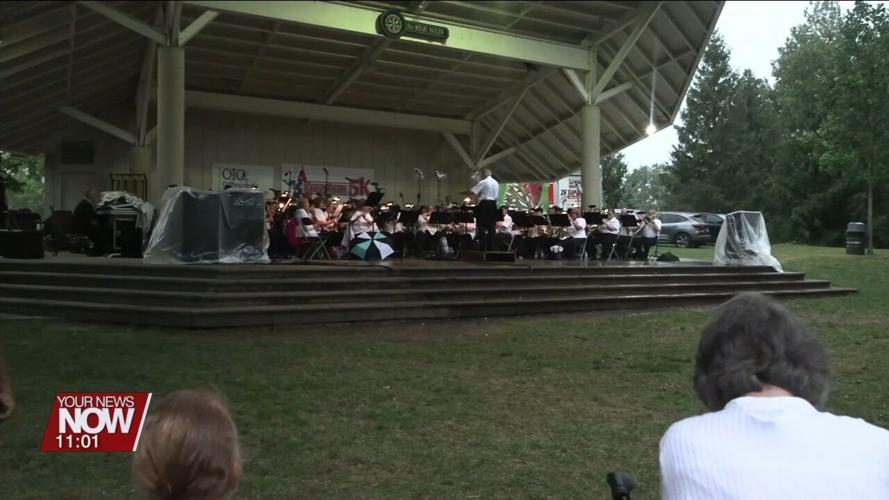 Lima Area Concert Band puts on patriotic show before fireworks