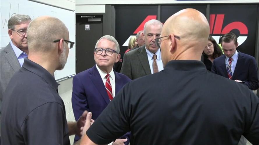 Gov. DeWine visits Apollo Career Center
