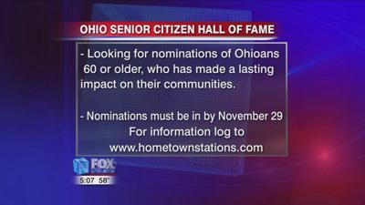 Ohio Senior Citizens Hall of Fame looking for nominations