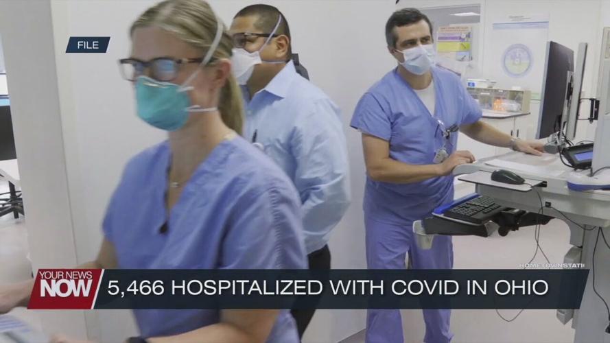 Ohio sets record for COVID hospitalizations for the second day in a row